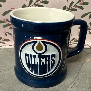 Official NHL Oilers Blue Ceramic 8 oz. Mug